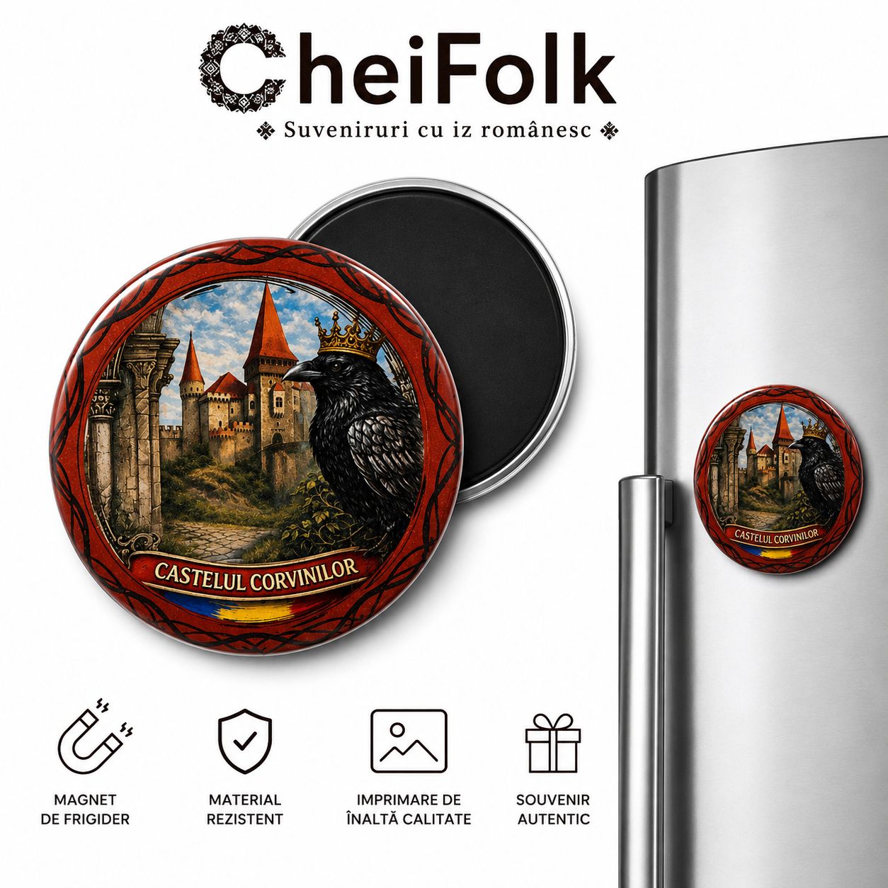 Magnet CheiFolk – Castelul Corvinilor