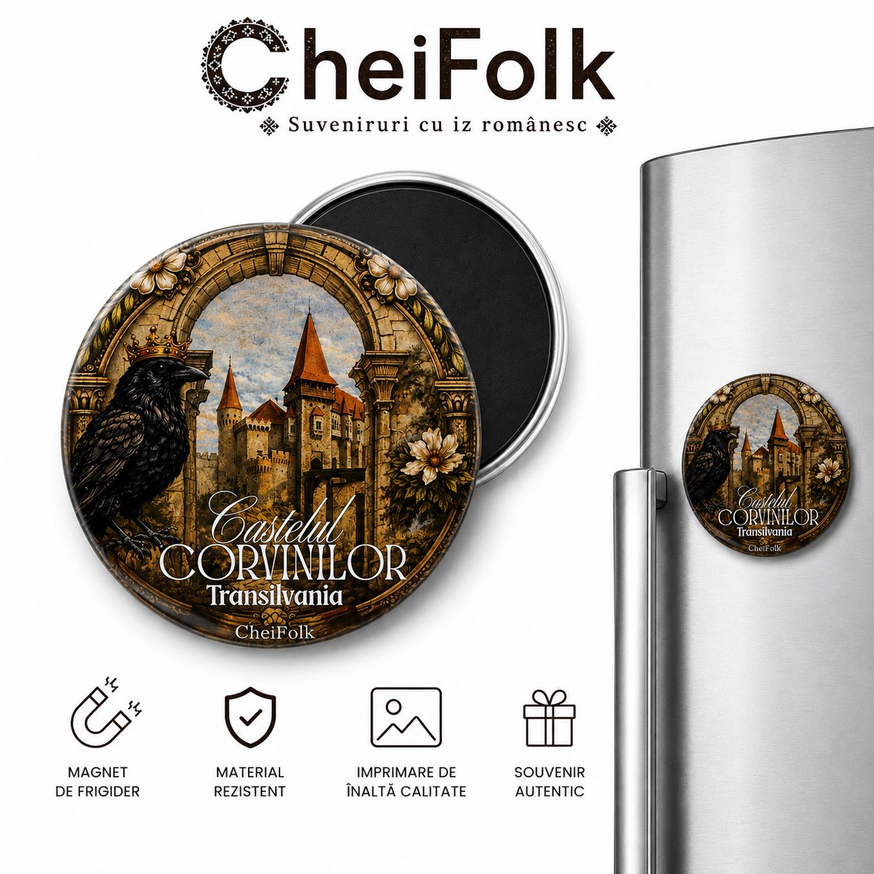 Magnet CheiFolk – Castelul Corvinilor