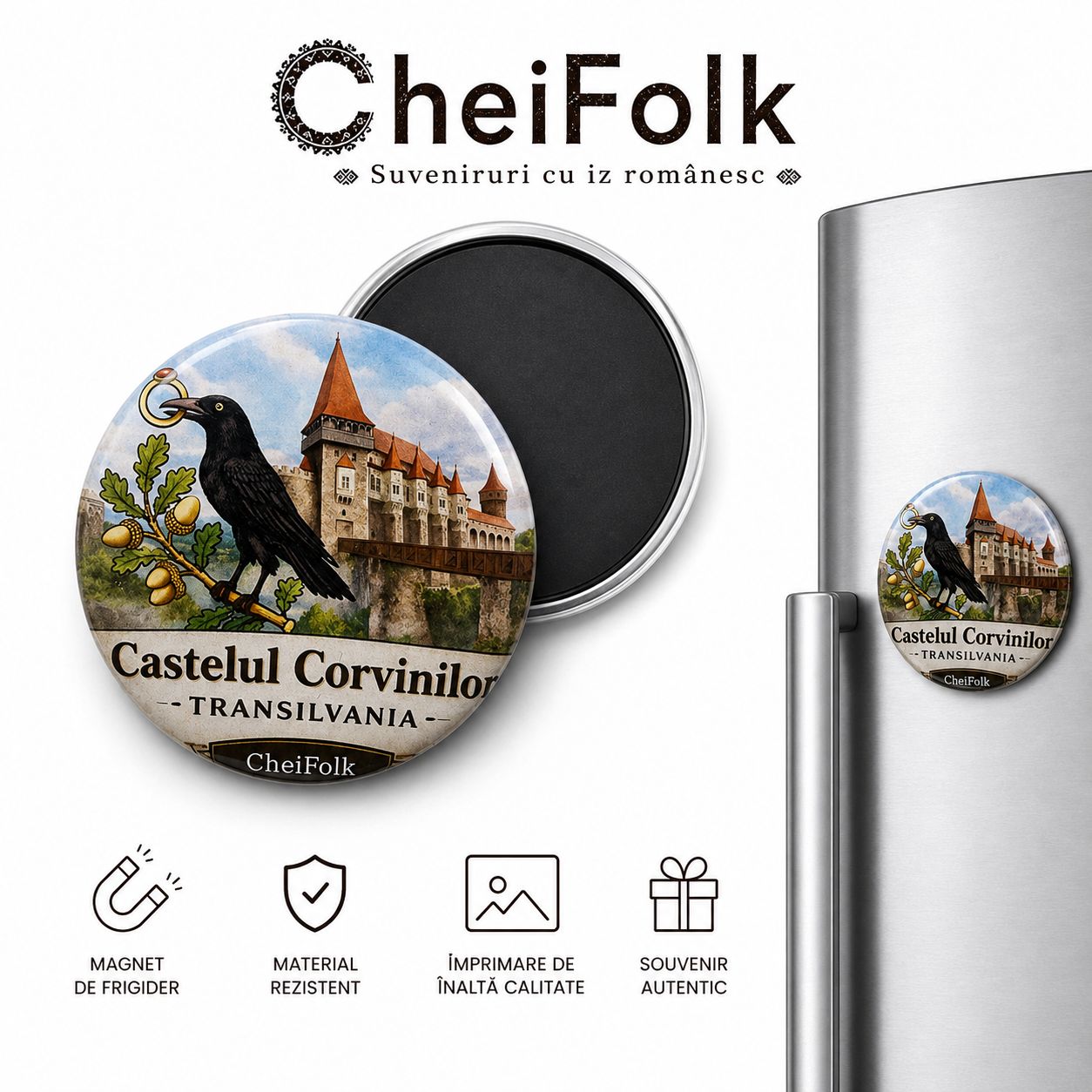 Magnet CheiFolk – Castelul Corvinilor