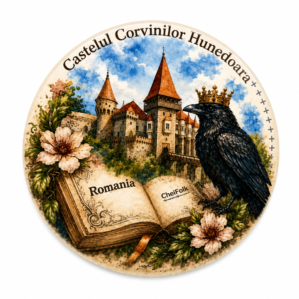 Magnet CheiFolk – Castelul Corvinilor