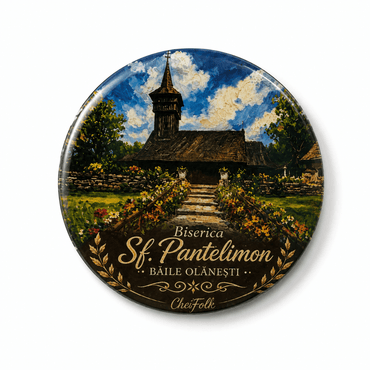 Magnet de frigider Băile Olănești biserica